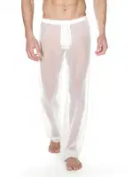 Erkek  Beyaz Transparan Pijama La Blinque 15854-15287beyaz Beyaz