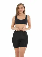 Lazer Kesim Paçalı Korse Kadın ANI Ak4201 Siyah