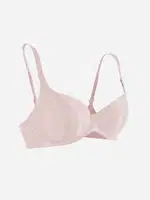 Merry See Dikişsiz Balensiz Lazer Kesim izbırakmaz Görünmez Push Up Sütyen Pudra - ZK1000-Pudra Pudra görsel 6