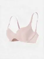 Merry See Dikişsiz Balensiz Lazer Kesim izbırakmaz Görünmez Push Up Sütyen Pudra - ZK1000-Pudra Pudra görsel 5