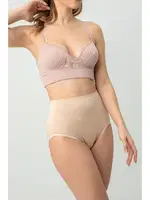 Dikişsiz Yüksek Bel Nefes Alan Terletmeyen Rahat Kalıp Kadın Slip Külot Miorre 001-011223 Ten farklı açı