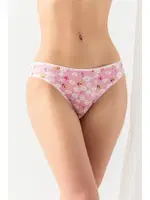 Pamuklu Desenli, 3'lü Slip Külot Pembe Gallipoli 2961 Pembe