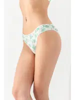 Pamuklu Desenli, 3'lü Slip Külot Yeşil Gallipoli 2961 Yeşil