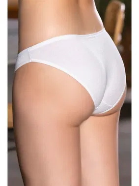 Gallipoli Pamuklu Slip Külot Beyaz Gallipoli 2964 - Alternatif Görünüm