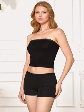 Berrak Straplez Crop Berrak 7041