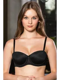 Gallipoli Straplez Sütyen Siyah Gallipoli 1410