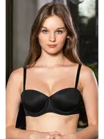 Straplez Sütyen Siyah Gallipoli 1410 Siyah