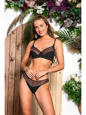 Gallipoli Toparlayici Minimizer Sütyen, Slip Külot Takim Siyah Gallipoli 31901