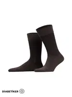 Unisex Diyabetik Bambu Soket Çorap Mısırlı UMDK000021 Siyah görsel 9