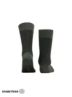 Unisex Diyabetik Bambu Soket Çorap Mısırlı UMDK000021 Siyah görsel 18