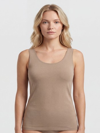 Vizon Kadın Kalın Askılı Atlet Türen 953/Vizon