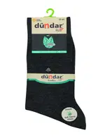 Yazlık İnce 12'li Bambu Erkek Çorap 37-41 Dündar 5640_1 Siyah görsel 4