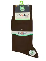 Yazlık İnce 12'li Bambu Erkek Çorap 40-44 Dündar 5534-1 Siyah farklı açı