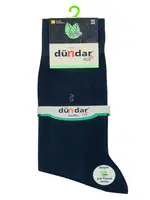 Yazlık İnce 12'li Bambu Erkek Çorap 40-44 Dündar 5534-1 Petrol görsel 8