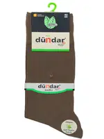 Yazlık İnce 12'li Bambu Erkek Çorap 40-44 Dündar 5534-1 Nefti görsel 7