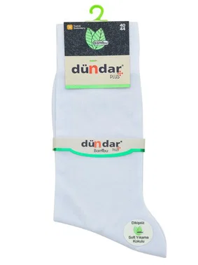 Dündar Çorap Yazlık İnce 12'li Bambu Erkek Çorap 40-44 Dündar 5534-1 - Alternatif Görünüm