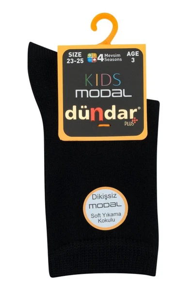 4 Mevsim 12'li Çocuk Modal Çorap Dündar 8177
