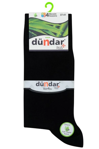4 Mevsim 12'li Erkek Bambu Çorap 37-41 Dündar 4780