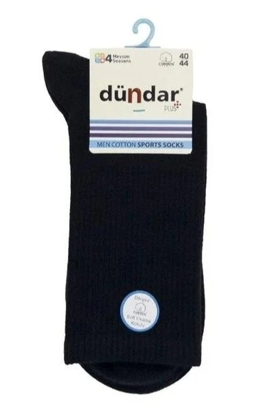 4 Mevsim 12'li Erkek Pamuklu Sports Çorap 40-44 Dündar 4230