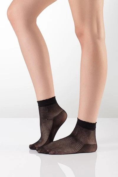 Italiana Kadın Tabanlı File Soket Çorap 1368