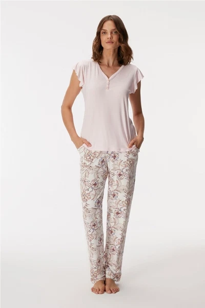 Kadın T-Shirt ve Pantolon Takım Anıl 11370