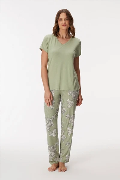 Kadın T-Shirt ve Pantolon Takım Anıl 11401